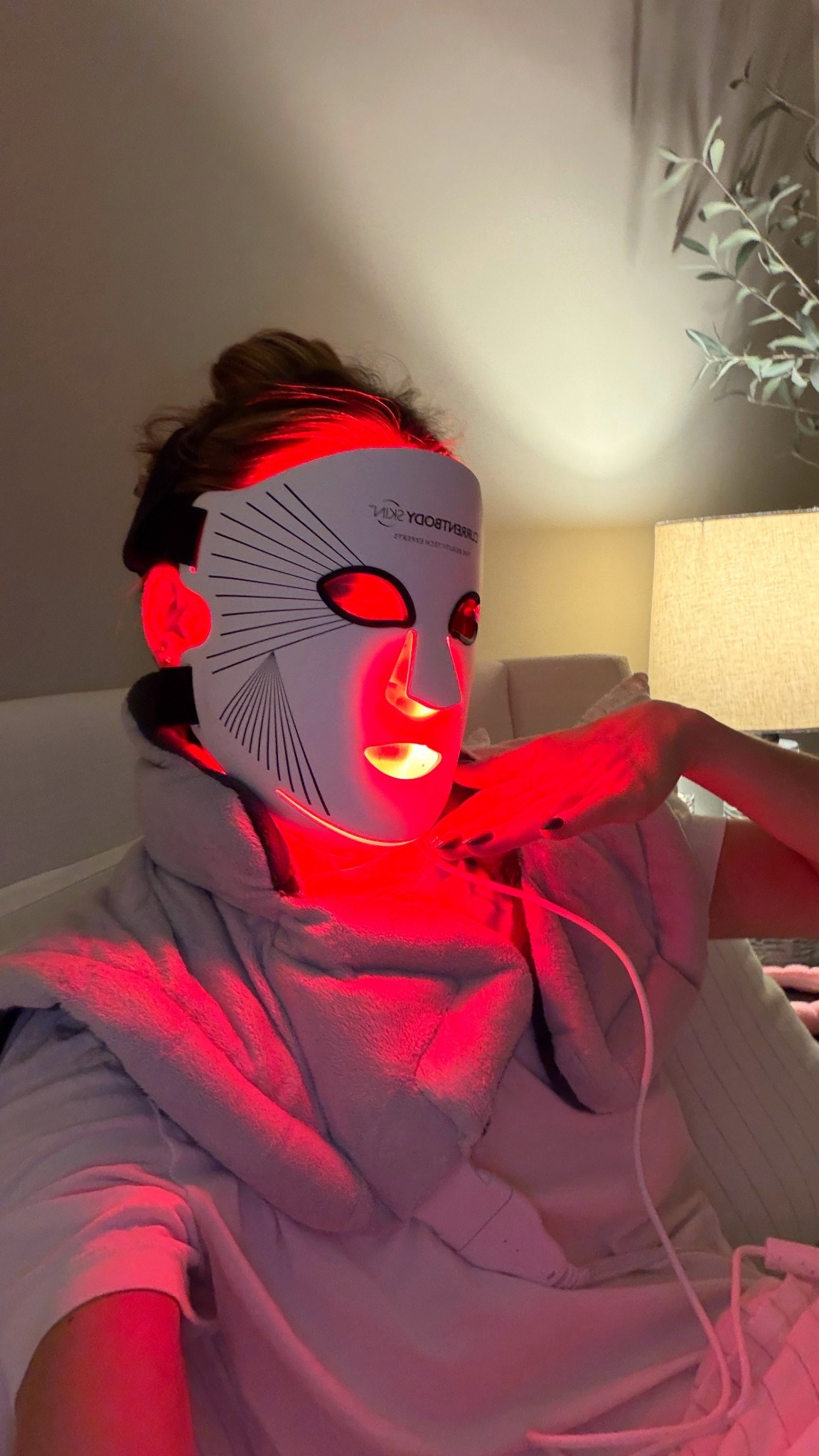 Decompression mode. Absolutely love this red light therapy mask for treating fine lines and wrinkles. It also helps to firm, tighten, and brighten my skin. Treatments are only 10 minutes long! I’m also using a heating pad to treat a stiff neck. This is 38 😅

#LTKSeasonal #LTKHalloween #LTKBeauty