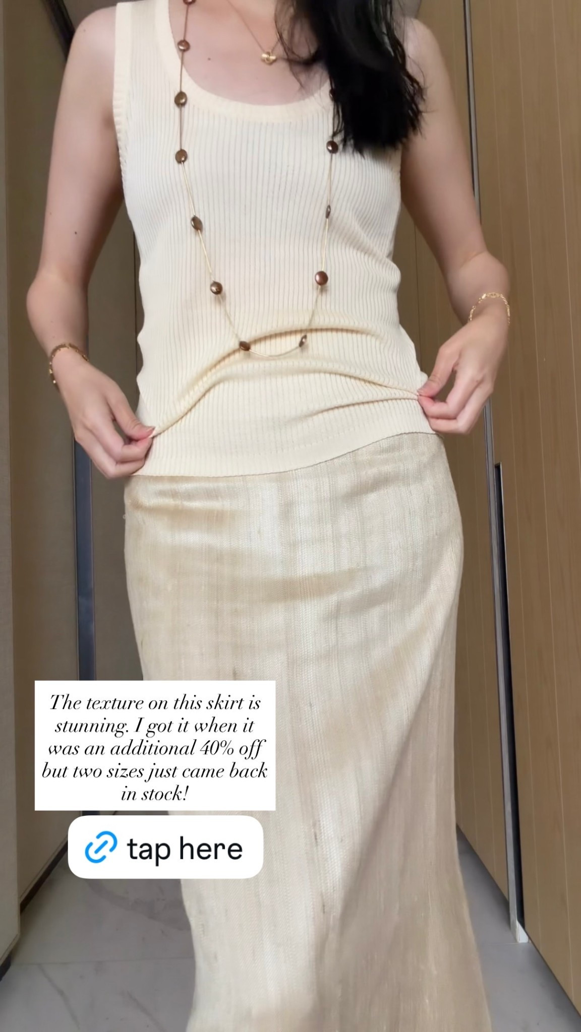 Vacation OOTD linked here. Plus the skirt is 50% off now!

#longskirt
#statementjewelry
#statementnecklace
#classicstyle
#vacationoutfit

#LTKootd #LTKgrwm #LTKTravel