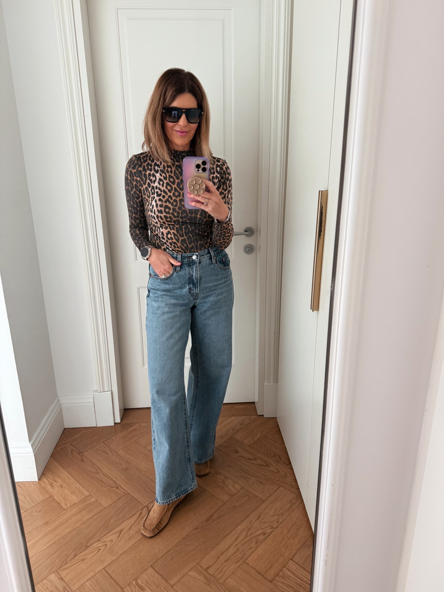 What I’m wearing today:
Levi’s jeans (size down)
Leopard top size med 

#LTKTravel #LTKStyleTip #LTKOver40