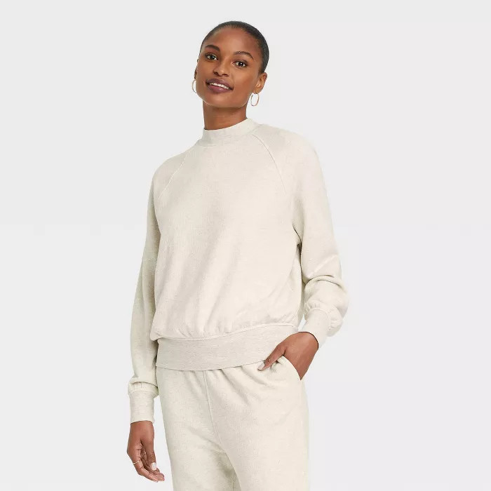 Women's Rib-Knit Sweatshirt - Universal Thread™ | Target