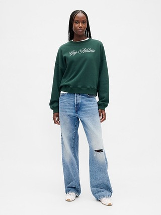 VintageSoft Logo Wedge Sweatshirt | Gap (US)