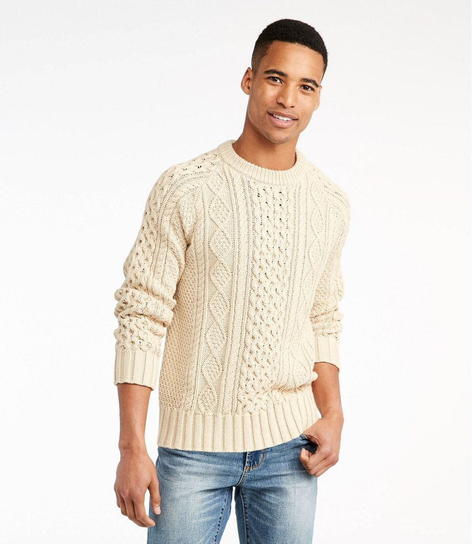Men's Signature Cotton Fisherman Sweater | L.L. Bean
