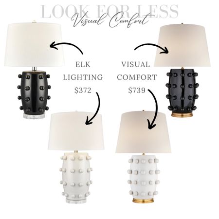 Look For Less - visual comfort Kelly Wearstler Linden Table Lamp

#tablelamp #lighting #lookforless white lamp black lamp bubble lamp

Follow my shop @JillCalo on the @shop.LTK app to shop this post and get my exclusive app-only content!

#liketkit #LTKhome #LTKstyletip #LTKsalealert
@shop.ltk
https://liketk.it/41CI1

#LTKsalealert #LTKhome #LTKstyletip