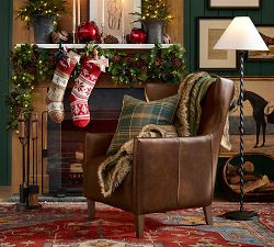 Brazos Leather Chair | Pottery Barn (US)