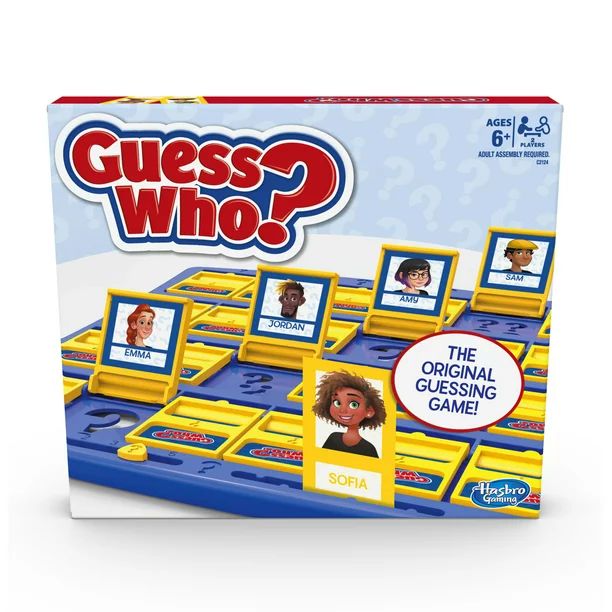 Classic Guess Who? - Original Guessing Game, Ages 6 and up | Walmart (US)