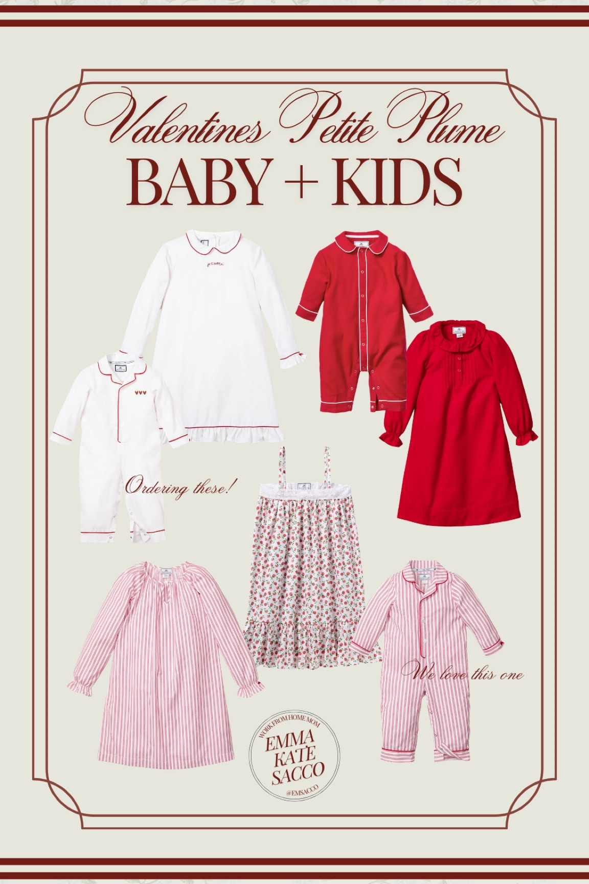 Valentines PJs for the baby’s & kids 

#LTKSeasonal #LTKBaby #LTKFamily