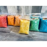 Sensory Bin Filler-Colored Rice With Scoop | Etsy (US)