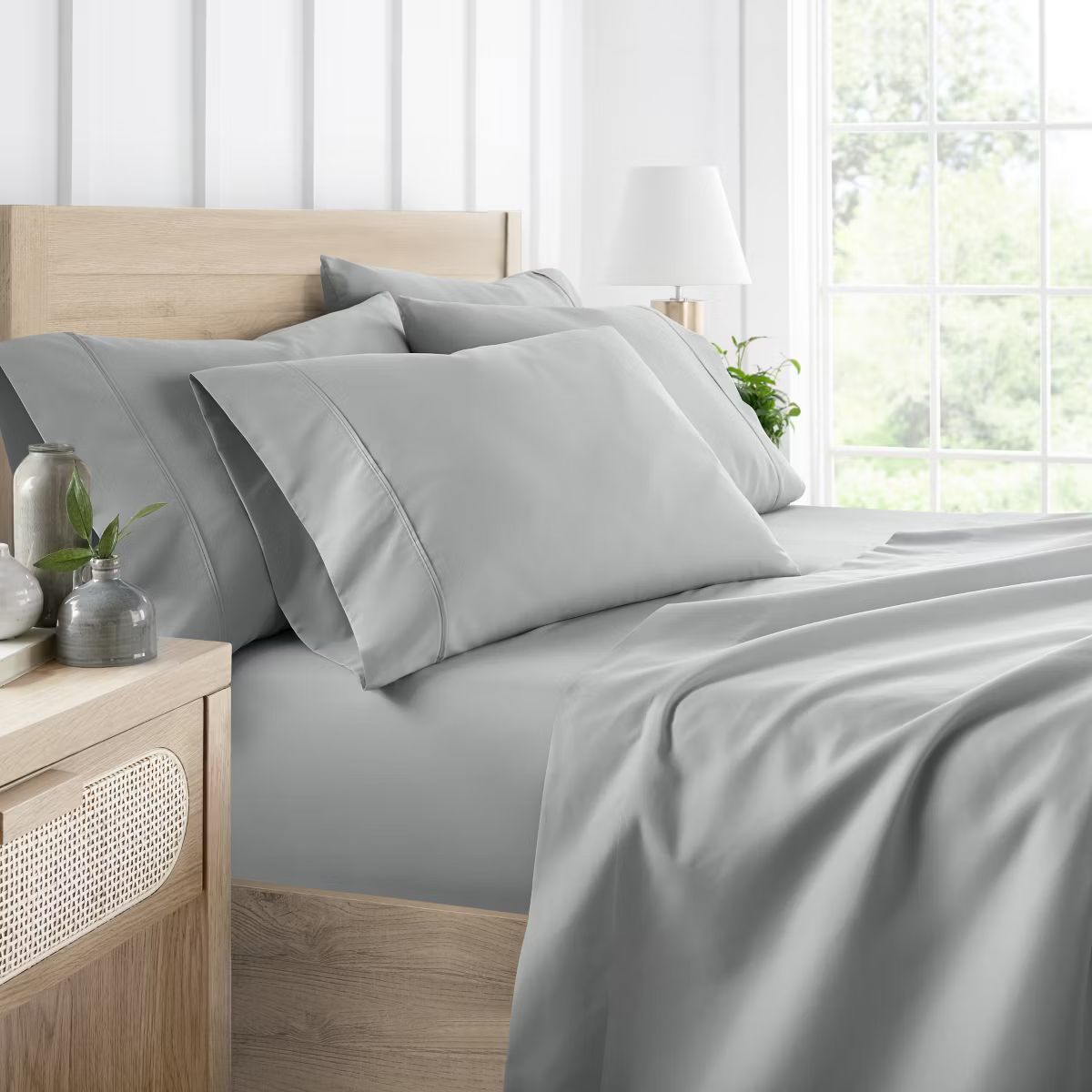 Solid 6 Piece Sheet Set - Ultra Soft, Easy Care - Becky Cameron (Extra Pillow Cases!) | Target