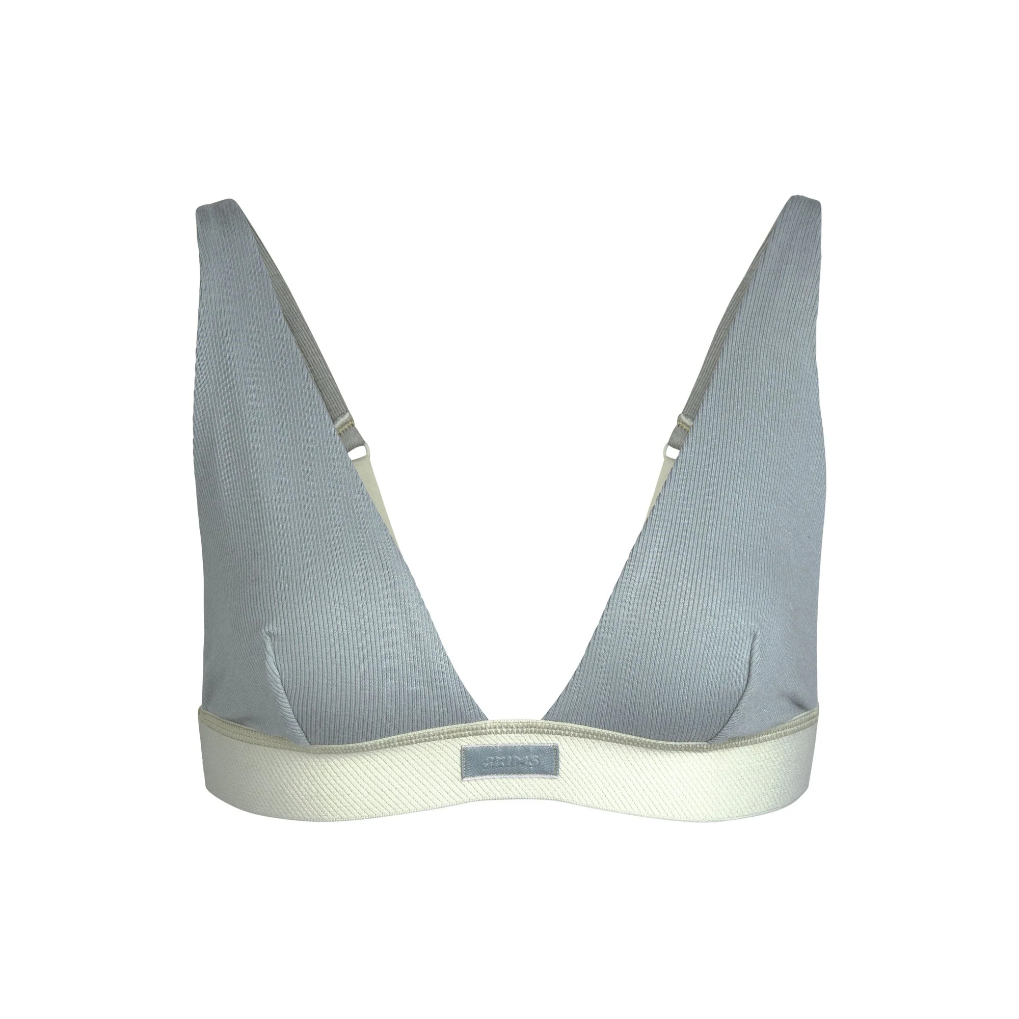 COTTON PLUNGE BRALETTE | SKIMS (US)