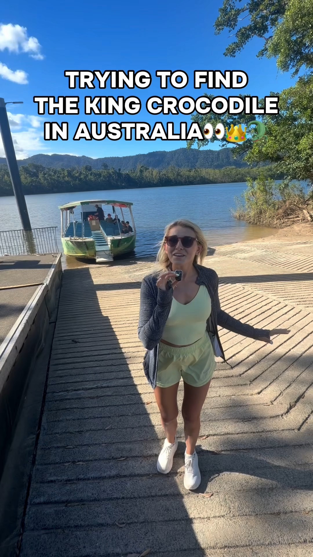 From paddleboarding in the Croc Canal in Florida to searching for the KING CROC here in Australia!👀🐊