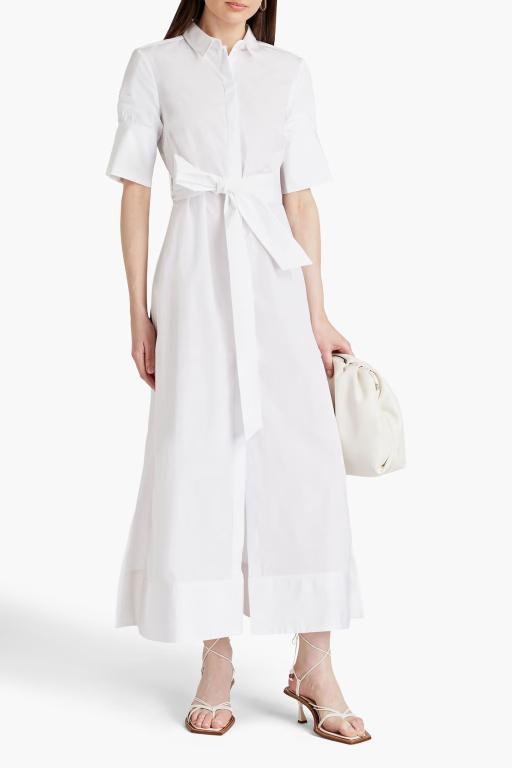 Cotton-poplin maxi shirt dress | The Outnet (UK and Europe)