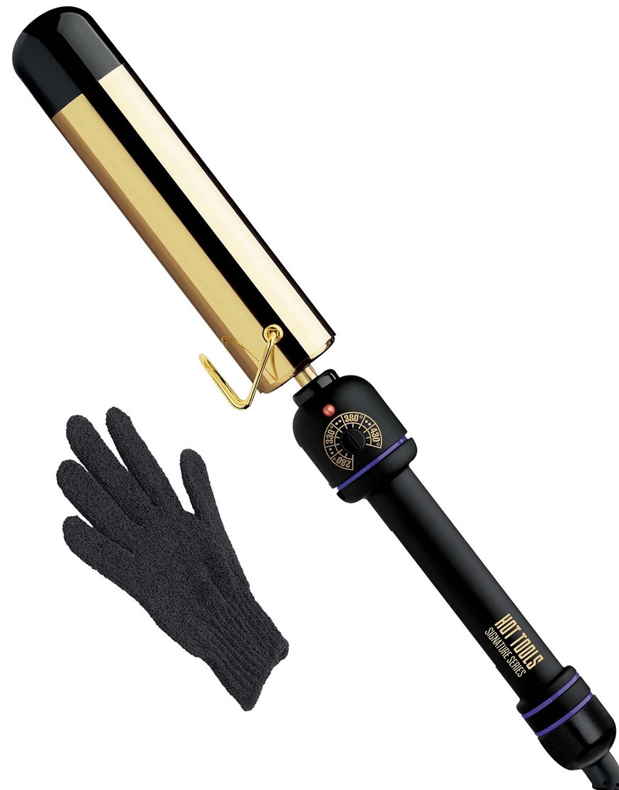 Hot Tools Pro Signature 1-1/2 Inch Gold Flipperless Curling Iron Wand-No color | ASOS (Global)