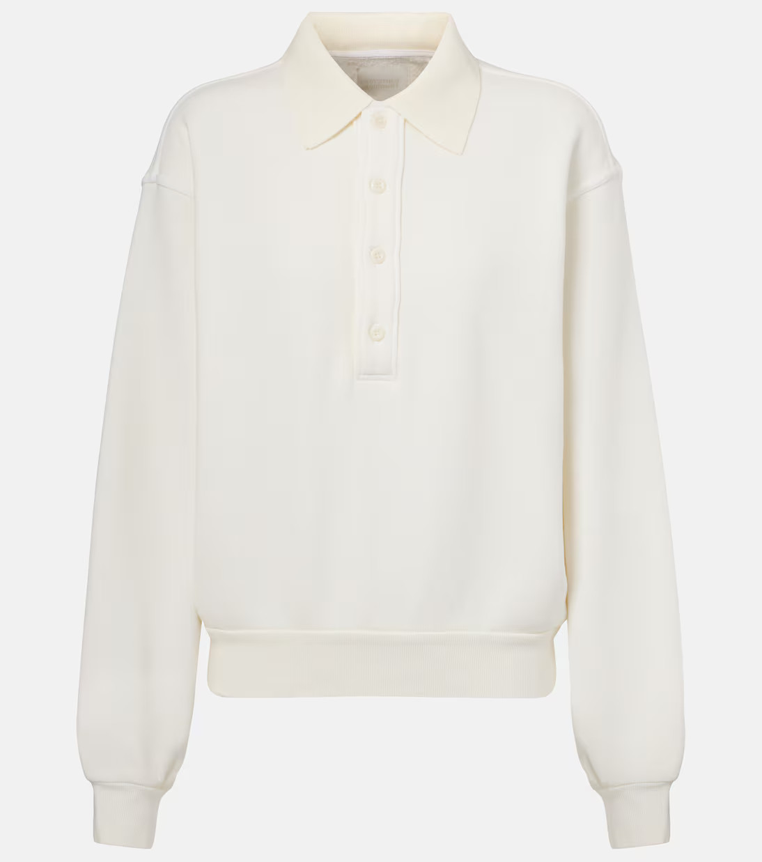Remi cotton-blend fleece polo sweatshirt | Mytheresa (US/CA)