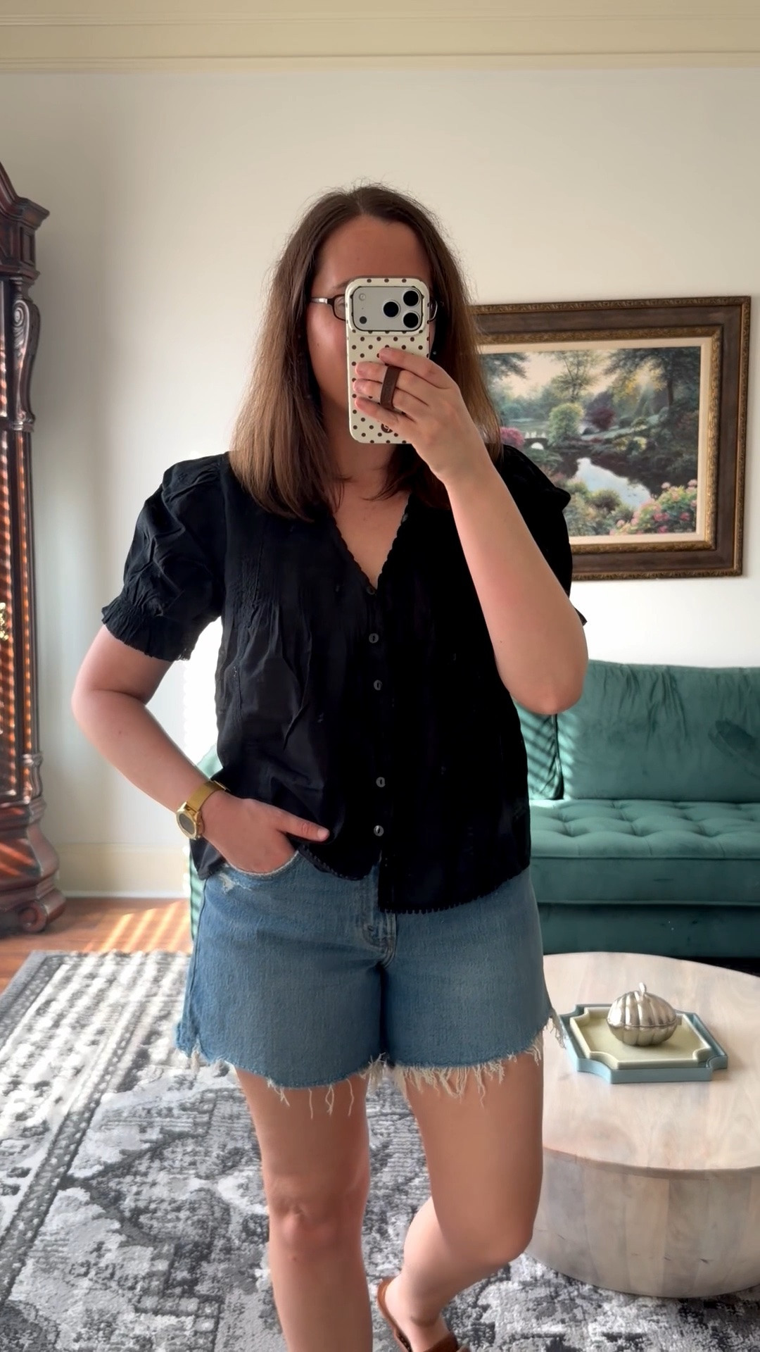 Here are the dad shorts on! I wear my true size in these! Use code: SHORTSAF

Abercrombie sale, jean shorts, summer outfits

#LTKootd #LTKSeasonal #LTKSaleAlert