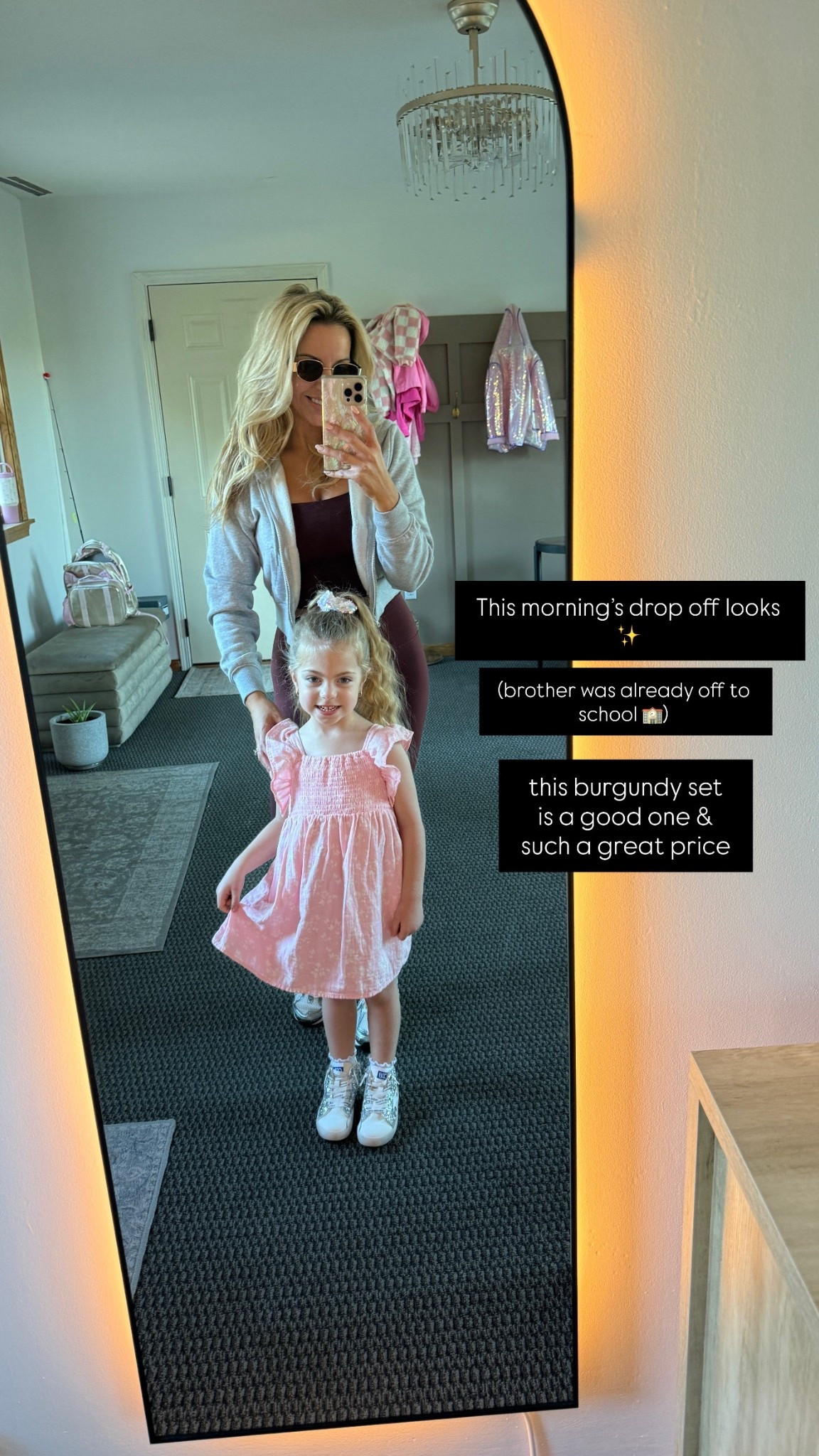 Burgundy workout activewear set Amazon fall Pilates yoga gym mom school drop off look cropped zip up hoodie new balance sneakers metallic mom outfit Inspo 

#LTKActive #LTKStyleTip #LTKFindsUnder50