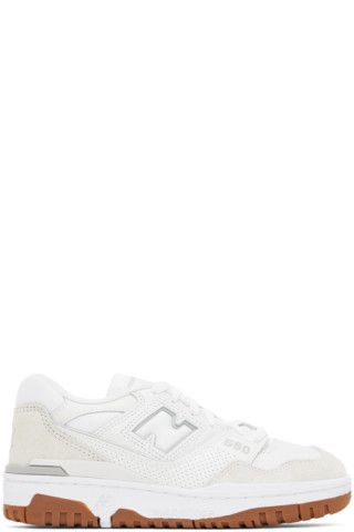 New Balance - White 550 Sneakers | SSENSE
