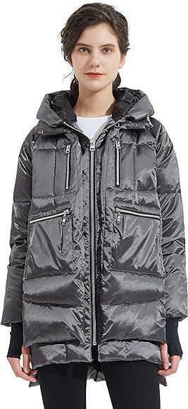 Women's Thickened Hooded Down Jacket | Amazon (US)
