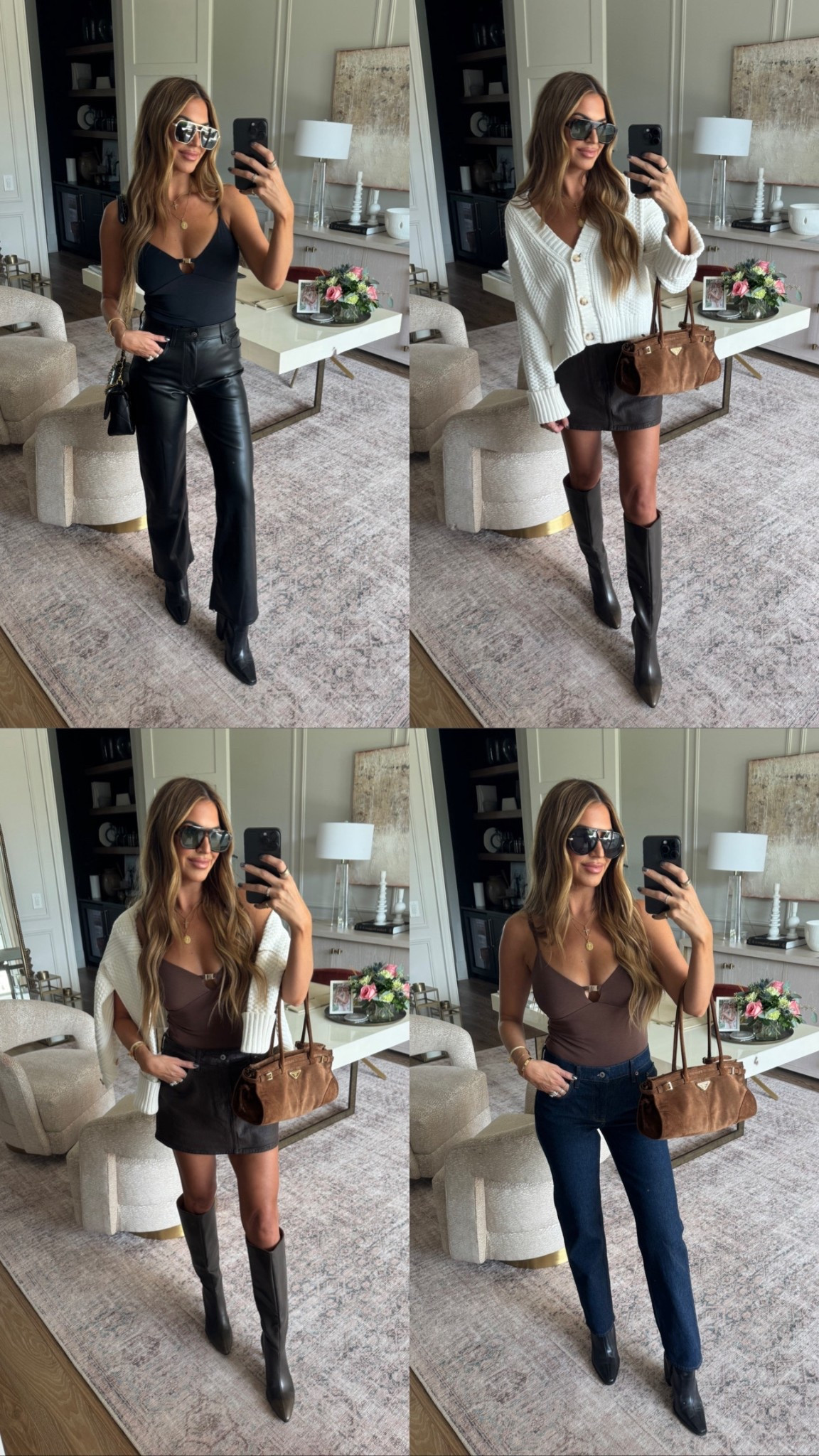 #AbercrombiePartner Good news coming your wayyyyy: Abercrombie is Abercrombie sale is happening and the pieces are so good! I have a 25% offstackable code! Use code AFLTK for an additional 25% off! everything at checkout from
9/26/25-9/29/25 in US/CA. Excludes clearance and gift cards. See details online. @abercrombie
and #AbercrombiePartner

Size small bodysuit 
Size small sweater 
Size 27 pants 
Size small skirt 

#LTKSaleAlert #LTKFallSale #LTKStyleTip