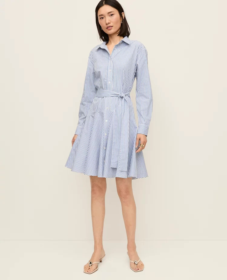 Striped Shirtdress | Ann Taylor