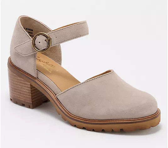 Make Your Selection: Seychelles Leather or Suede Mary Janes - Lock and Key | QVC