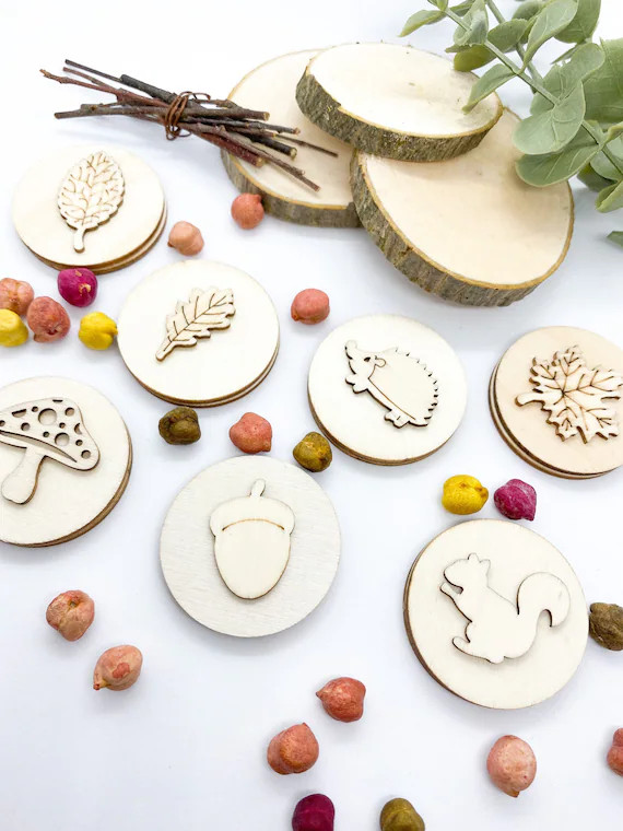 Fall Playdough Stamp Set - Etsy | Etsy (US)