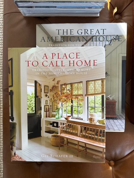 Sharing some of my favorite home books. They’re not just for coffee table styling but rather give you true inspiration for timeless, lived-in design. Gil Schafer III books are some of my favorites and he just released a new one called Home At Last, which I can’t wait to get! 

#LTKstyletip