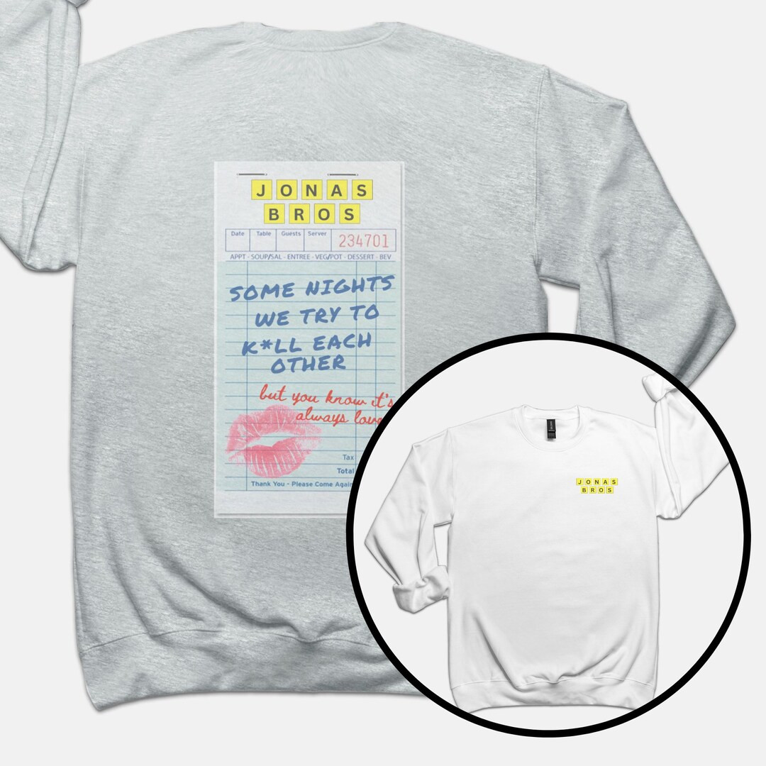 Jonas Brothers Merch  Waffle House  Jonas Brothers Tour - Etsy | Etsy (US)