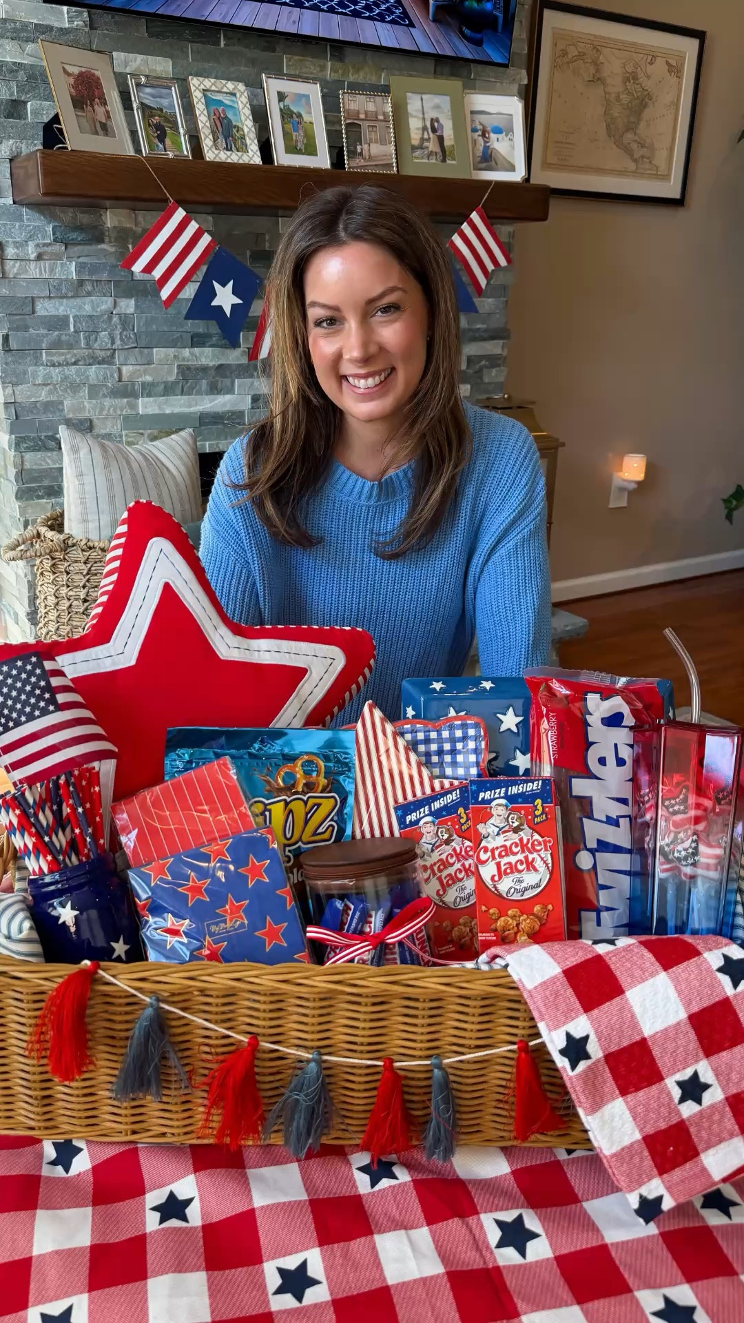 Americana, Memorial Day, Fourth of July, summer kickoff basket 

#LTKHome #LTKSaleAlert #LTKSeasonal