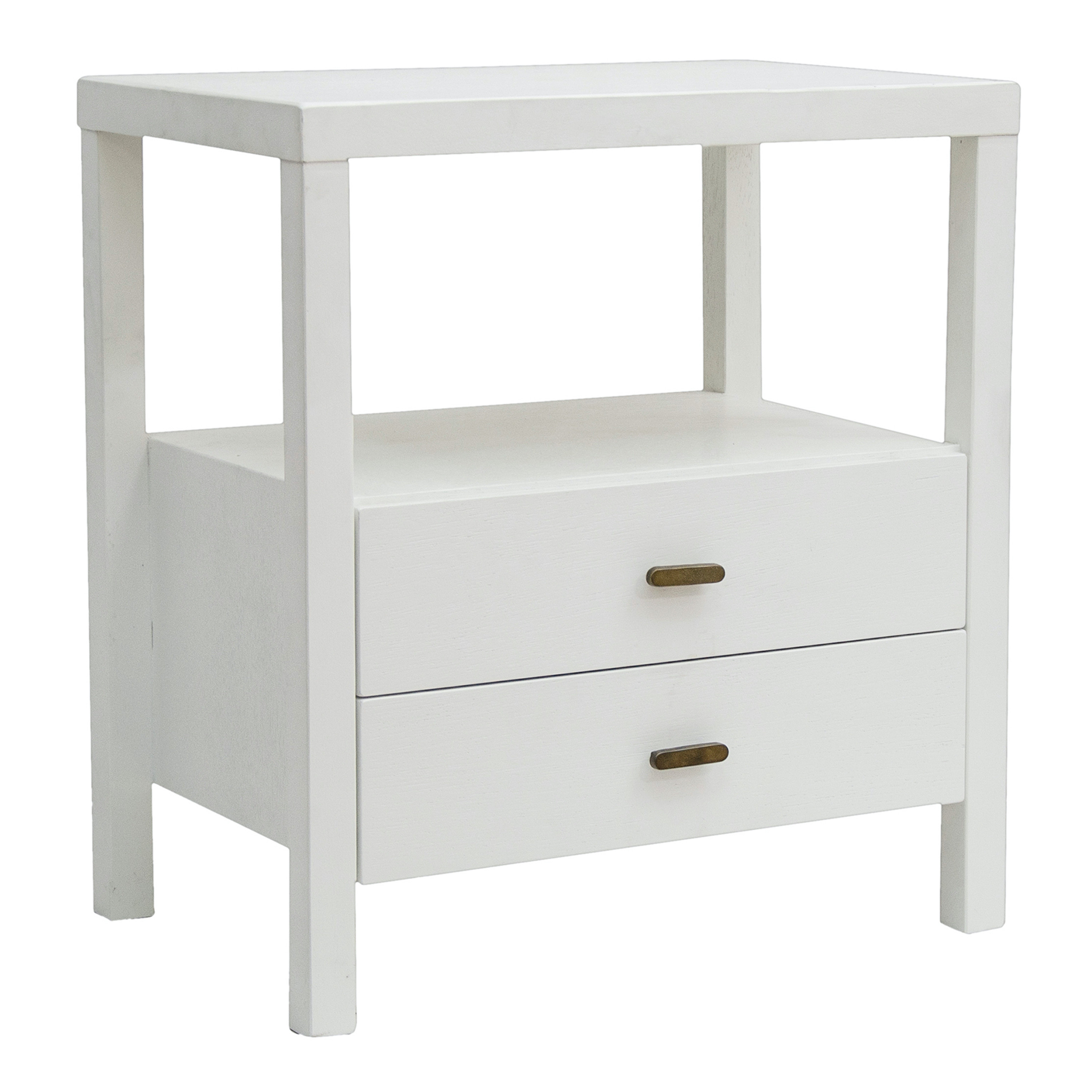 Goswell Wood Nightstand with Storage | World Market