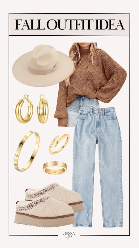 Fall Outfits | Fall Outfit | Fall Look | Fall Fashion | Ugg Tazz Slippers | Ugg Slippers | Cartier Look for Less | Amazon Fashion | Abercrombie Jeans 

#LTKSeasonal #LTKfindsunder100 #LTKfindsunder50