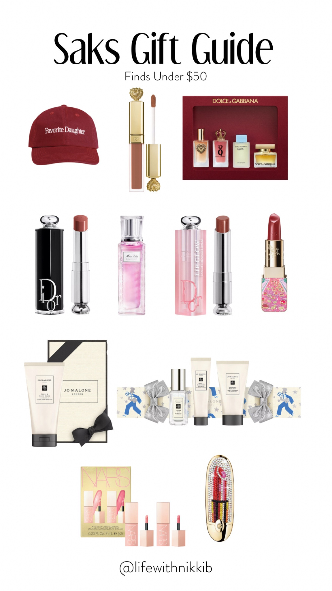 Saks Fifth Ave Gift Guide 
Platinum Amex Perk