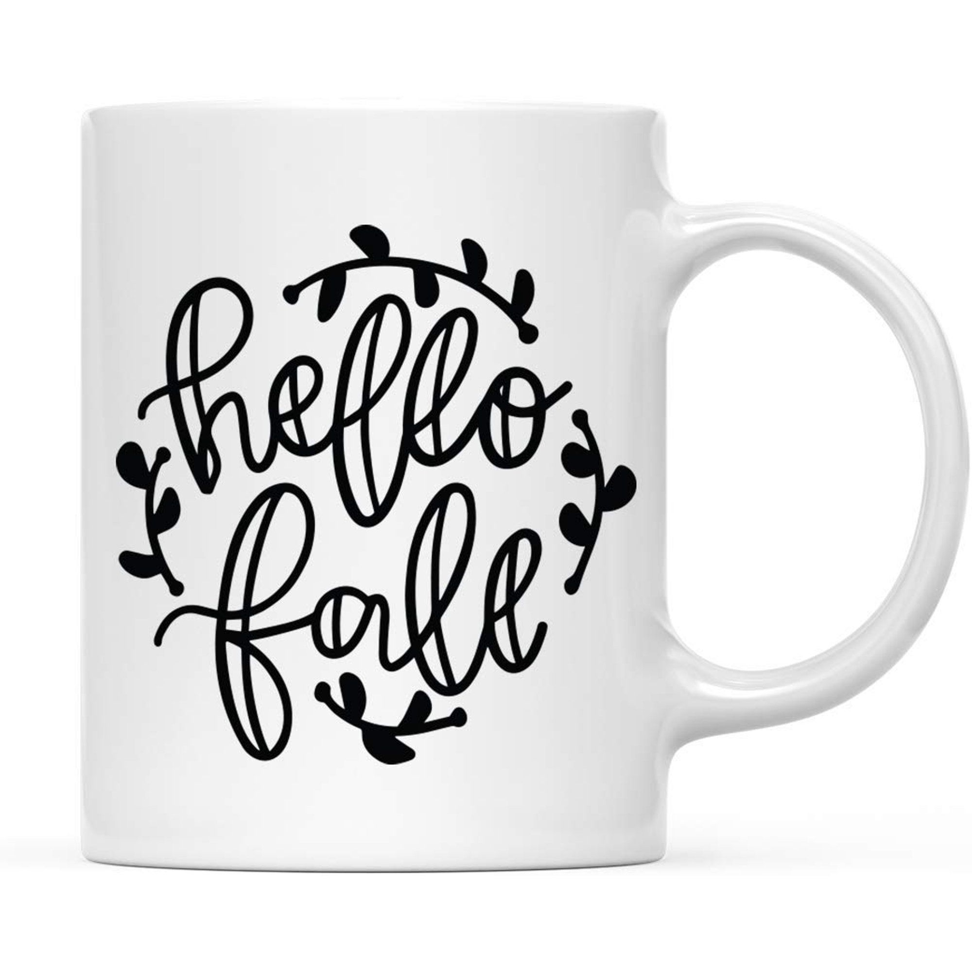Andaz Press Fall Autumn Season 11oz. Coffee Mug Gift, Hello Fall, 1-Pack | Walmart (US)