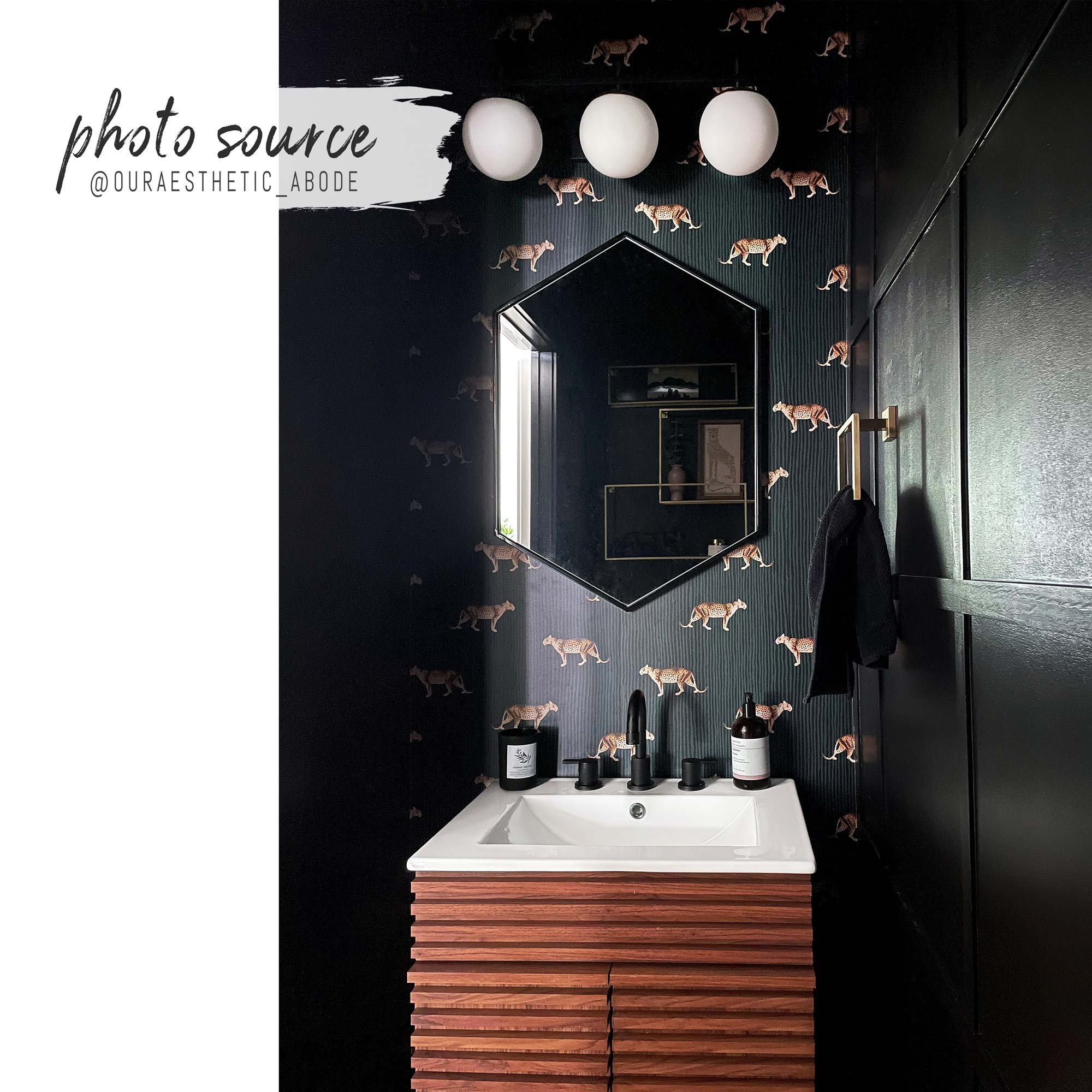 Bold leopard design wallpaper | Livettes Wallpaper