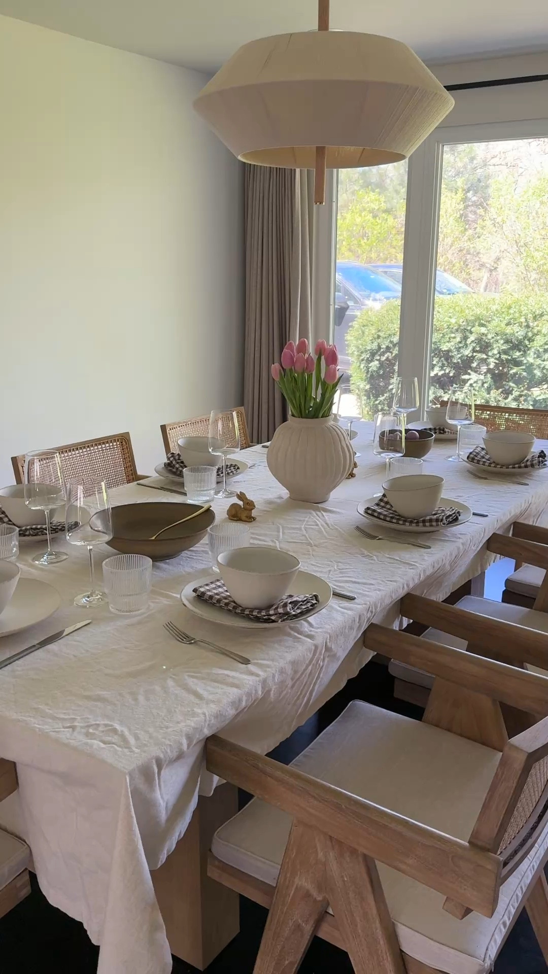 Spring table scape 🌷 We love hosting in the summertime! 

#LTKParties #LTKWatchNow #LTKHome