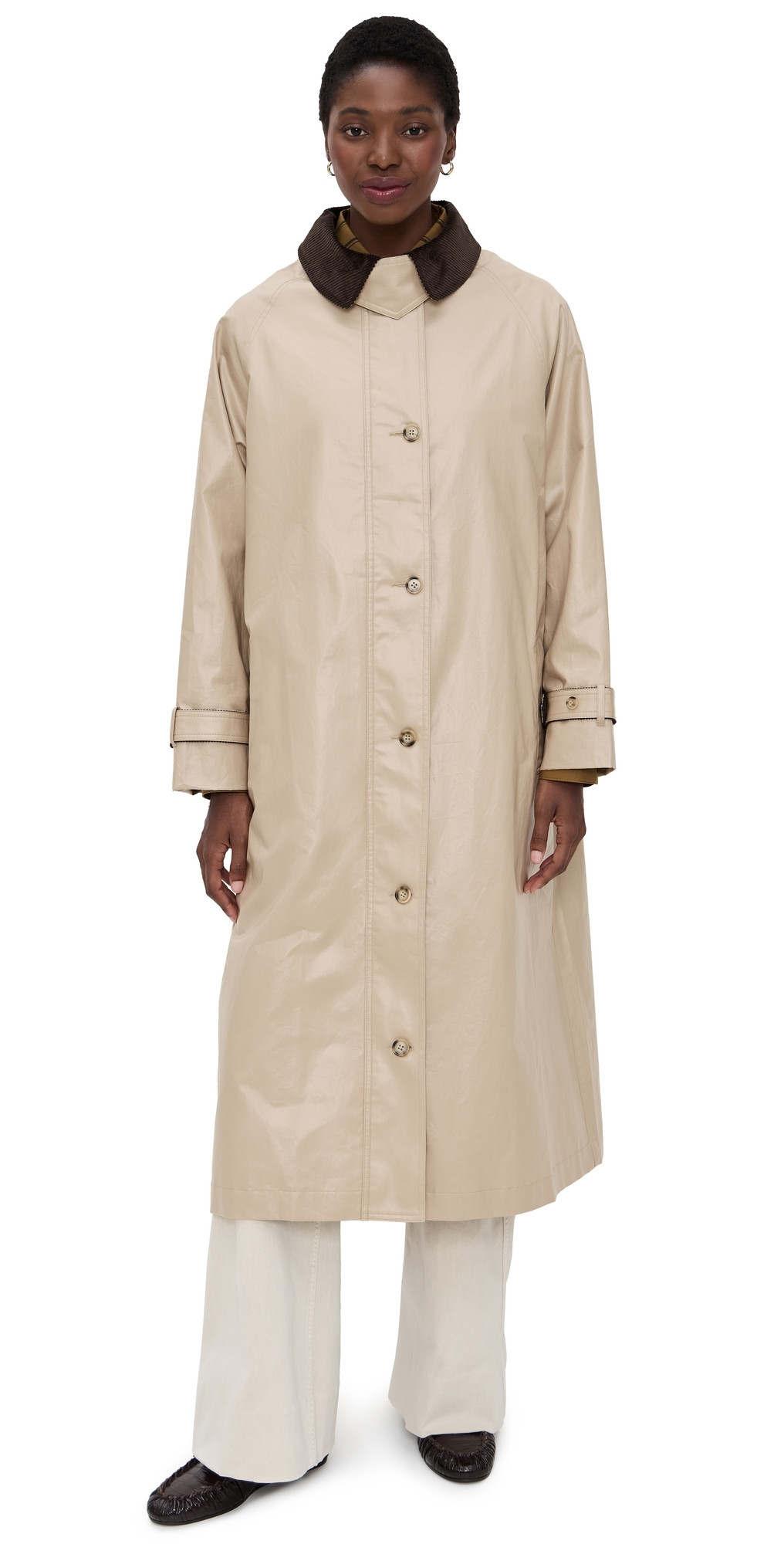 Still Here Kent Trench Coat in Khaki Khaki M | Shopbop