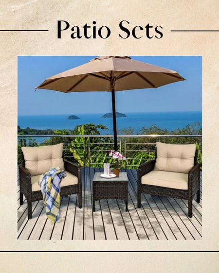 Check out the great patio sets at Target

Patio set, patio furniture, patio chair, outdoor furniture, patio couch, home, home decor, patio decor 

#LTKhome #LTKSeasonal #LTKfamily
