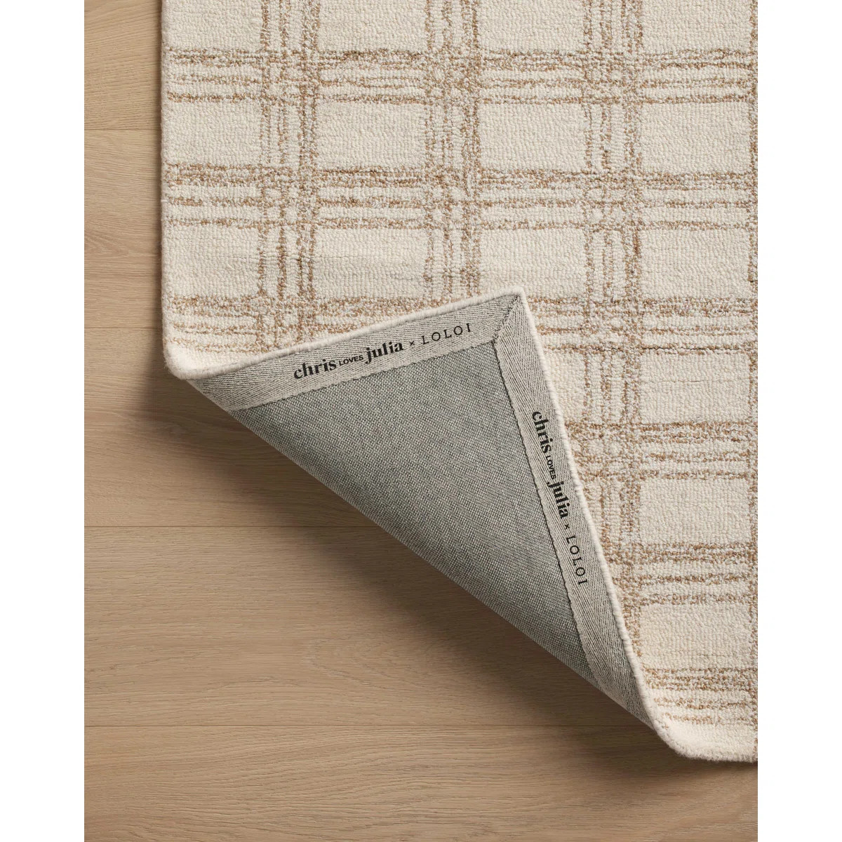 Chris Loves Julia x Loloi Polly Cream / Sand Area Rug | Wayfair North America