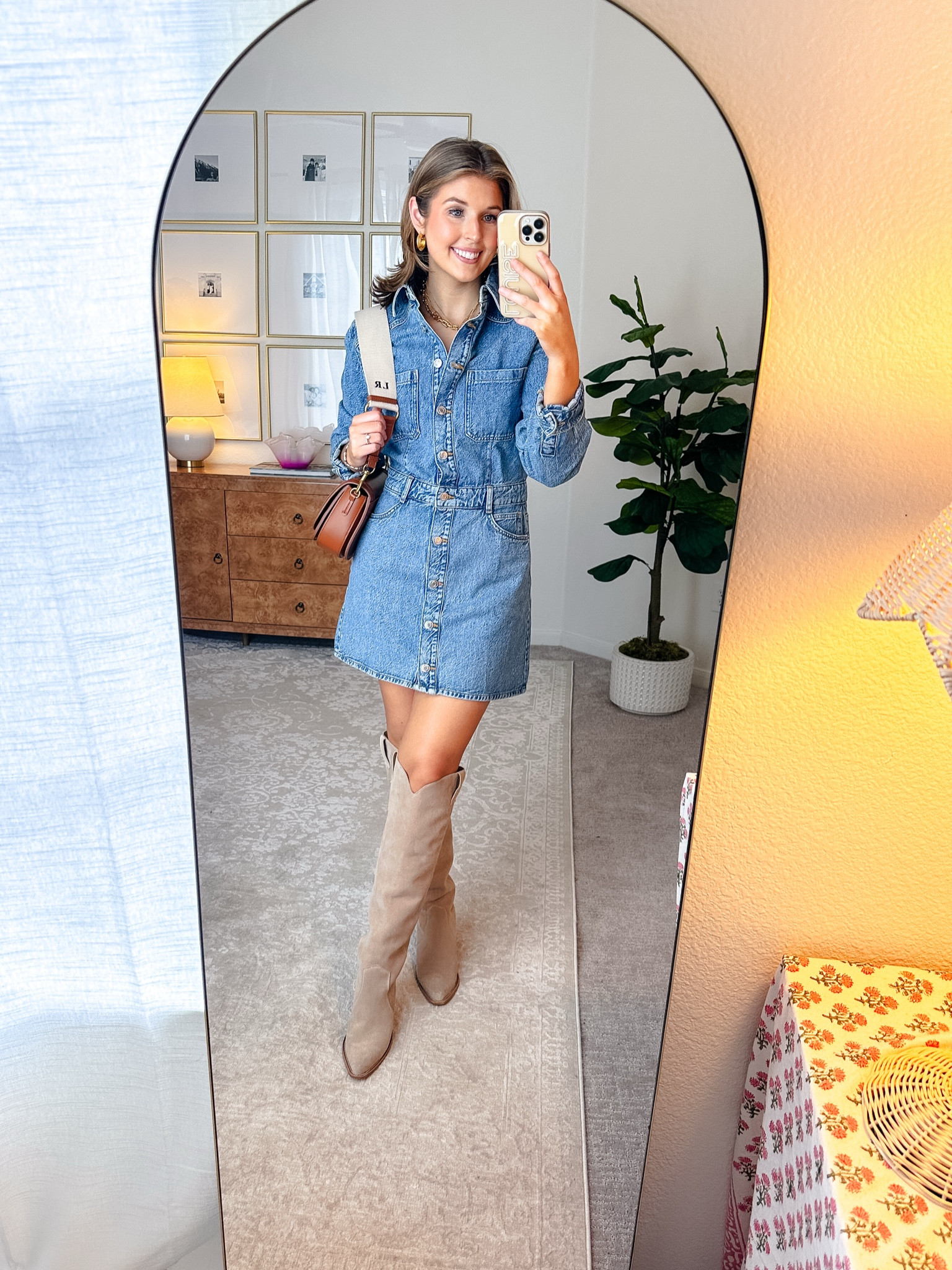 Western chic outfit idea! Wearing a S in dress

#LTKStyleTip #LTKSeasonal