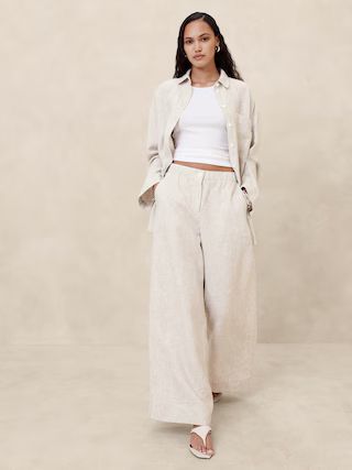 Linen Pull-On Pant | Banana Republic (US)