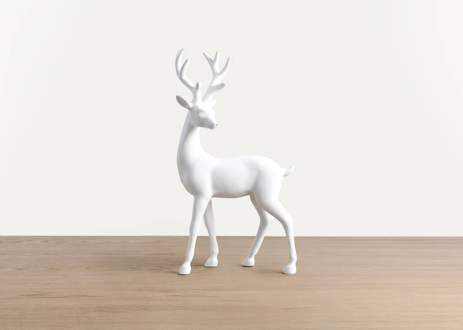 Dancer Deer Decor White | Urban Barn