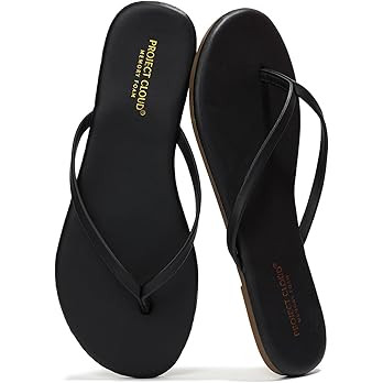 Project Cloud Flip Flops for Women Footwear- Lightweight and Memory Foam Insole Sandals for Women... | Amazon (US)