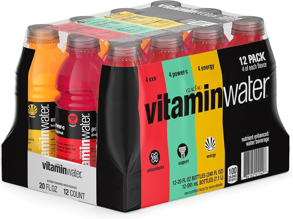 vitaminwater variety pack Bottles, 20 fl oz, 12 Pack | Amazon (US)
