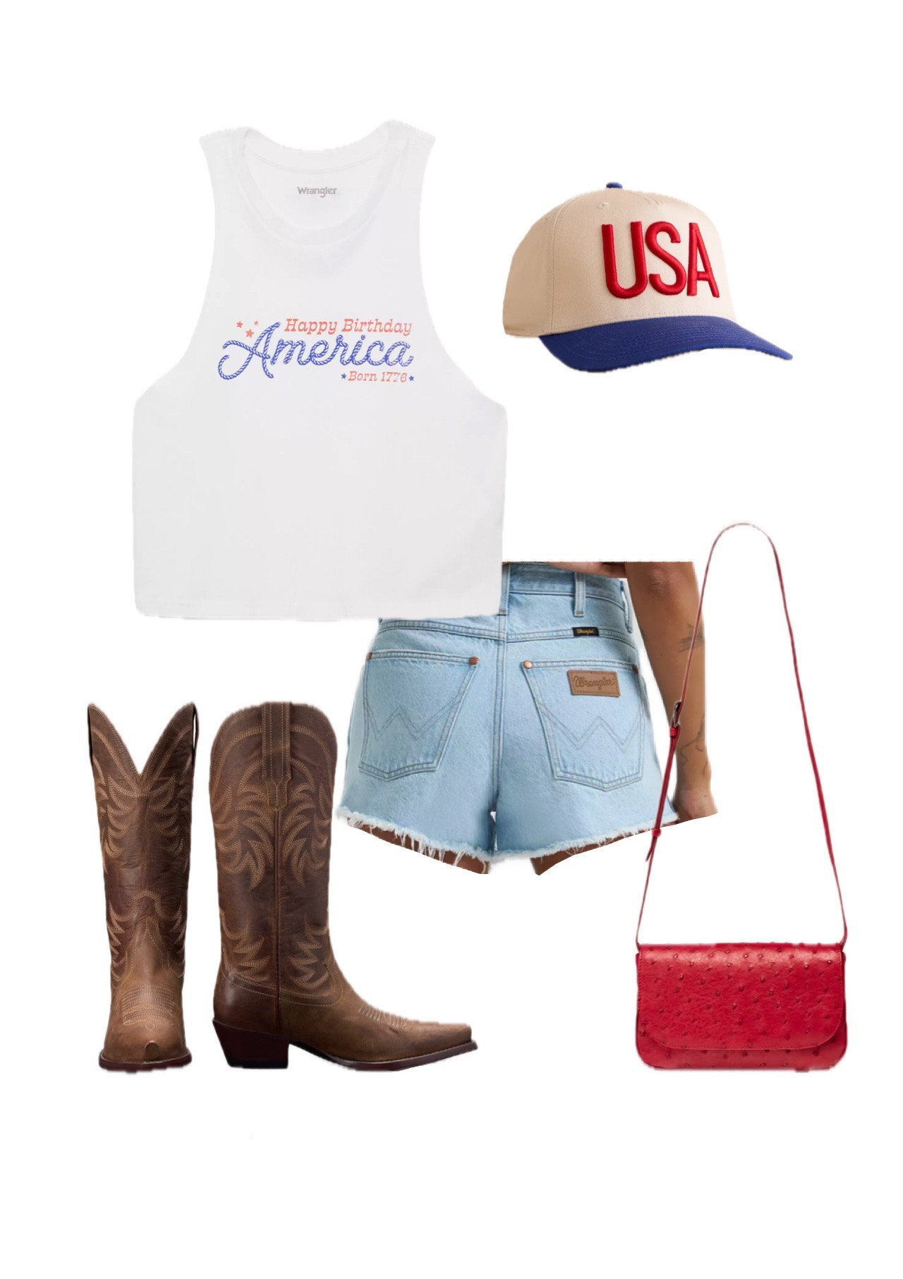 4th of July Outfit - 2026 Summer Outfit - Summer Western Outfit - Western Outfit #LTKwestern #LTKtruckerhat #LTKboots

#LTKsummer #LTKstyletip #LTKmidsize