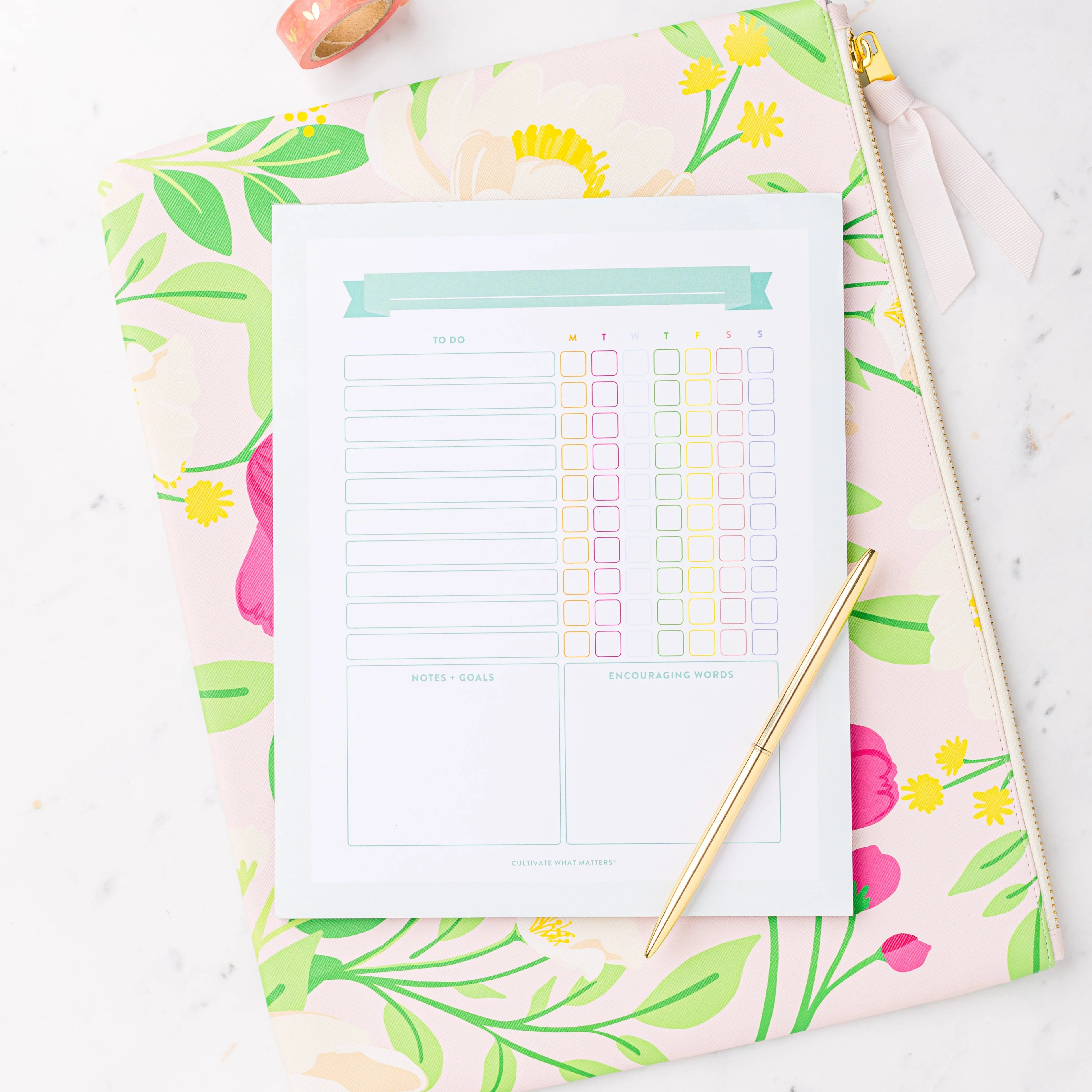 Chore Chart Notepad | Cultivate What Matters