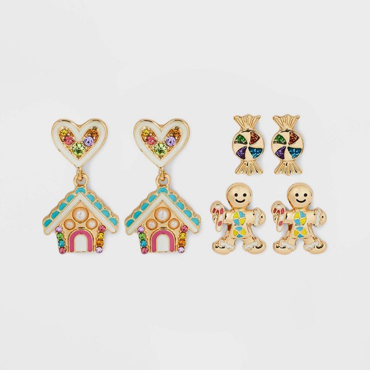 SUGARFIX by BaubleBar 'Sweet Tooth' Earring Set 3pc | Target