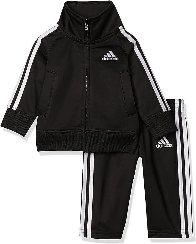 adidas Boys' Tricot Jacket & Pant Clothing Set | Amazon (US)