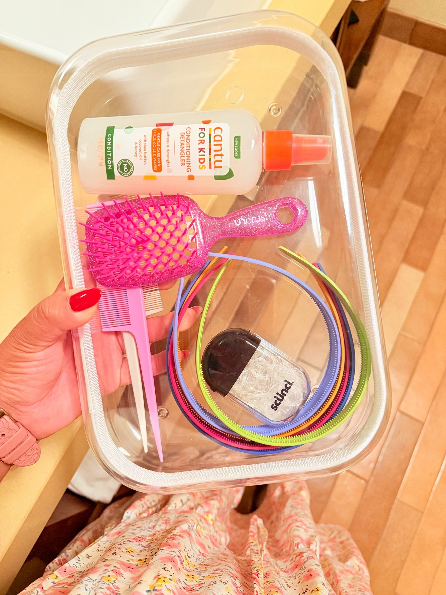 Great way to keep your kiddos hair items together 💕

#LTKTravel #LTKKids