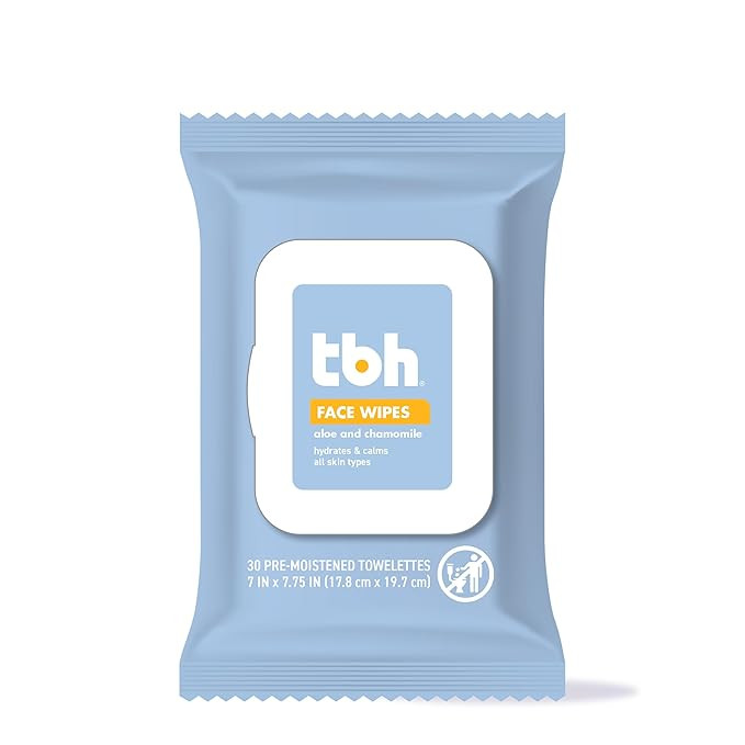 TBH Kids Gentle Face Wipes for Preteens & Teens | Amazon (US)
