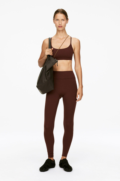 Weiche Stretch-Leggings – Dunkelbraun – Damen – ARKET DE | Arket EU