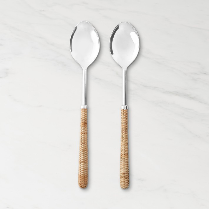 Light Woven Salad Servers | Williams-Sonoma